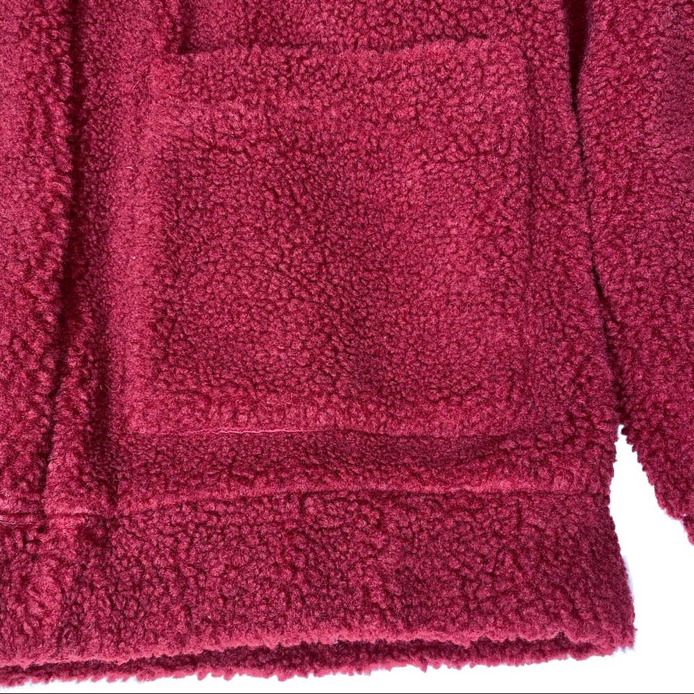 ❌SOLD❌ I.AM.GIA. Burgundy Pixie Coat Teddy XS - Picture 4 of 8